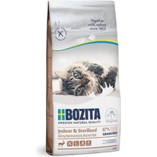 Bozita Indoor Kısırlaştırılmış Tahılsız Geyikli Yetişkin Kedi Maması 2 kg