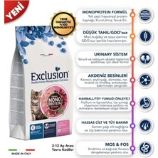 Exclusion Düşük Tahıllı Monoprotein Kitten Tavuklu Yavru Kedi Maması 1.5 kg