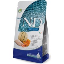 N&D   Ocean Balkabaklı Morina Balıklı, Karides & Kavunlu Yavru Kedi Maması 1,5 kg