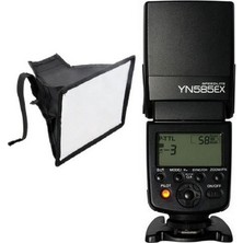 Yongnuo YN585-EX Pentax Uyumlu P-Ttl Flaş + Softbox