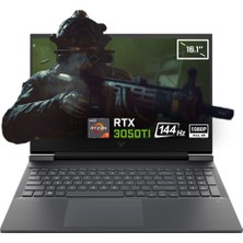 HP VICTUS 54S82EA 16-E0061NT AMD Ryzen 7 5800H 16GB 512GB SSD RTX3050Ti 4GB VGA 16.1″144HZ Full HD Freedos Taşınabilir Bilgisayar