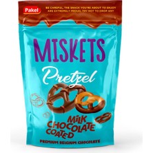 Miskets Pretzel Çikolatalı Kraker 80 gr