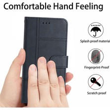 Lr Joyful Xiaomi Redmi İçin 10 2022 4G Cowhide Doku Iş Stili Pu Deri Flip Kapak Cüzdan Stand Anti-Çizelge Telefon Kılıfı (Yurt Dışından)