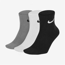 Nike SX7677-964 U Nk Everyday Ltwt Ankle 3pr 3lü Spor Çorap