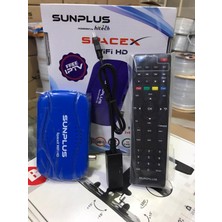 Hitech Sunplus Spacex Mini Full HD Dahili Wifi Uydu Alıcı 2 YIL BOYUNCA ULUSAL BELGESEL SİNEMA KANALLARI YETİŞKİN BEDAVA