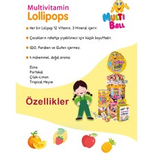 Multi Ball Multi Ball 150 Lik ( 7 Gr X 150 ) Lolıpop Vitamin