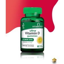 Vitabiotics Ultra Vitamin D Gummies 50 Vegan Çiğnenebilir