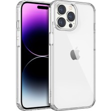 Mi7a iPhone 14 Plus Uyumlu Silikon Şeffaf Air Hybrid Kılıf Crystal