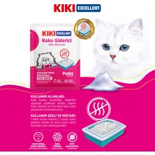 Kiki Excellent Kedi Koku Giderici Pudra Kokulu 25 Gr. KC206