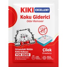 Kiki Excellent Kedi Koku Giderici Çilek Kokulu 25 Gr. KC203