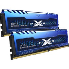 Sılıcon Power SP032GXLZU320BDA 32GB (16GBX2) Ddr4 3200MHZ Gaming Turbine Soğutuculu Desktop Gamıng Ram