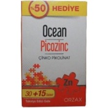 Ocean Picozinc Çinko 30+15 Tablet