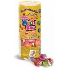 Multi Ball Lolipop Multivitamin 15'Lik