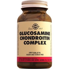 Solgar Glucosamine Chondroitin Complex 150 Tablet (Glukozamin Kondroitin Kompleks) Skt:05-2024
