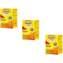 Supradyn Energy Focus 30 Tablet 3 Kutu