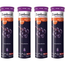 Sambucol Plus Efervesan 15 Tablet 4'Lü Set