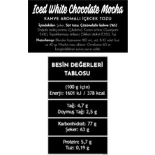 Nera Soğuk Beyaz Çikolatalı Mocha 1000 gr Içecek Tozu