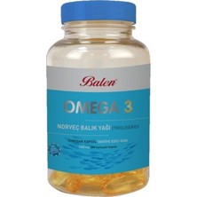 Balen Omega 3 Norveç Balık Yağı 1380 Mg 200 Kapsül