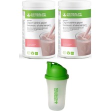Herbalife 2 Adet Ahududu Beyaz Çikolatalı Shake Ve 1 Shaker