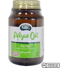 Nobel Nbl Algae Oil - Alg Yağı 30 Kapsül