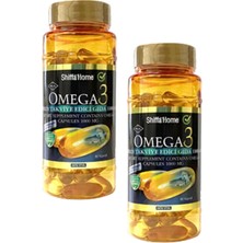 Shiffa Home Omega 3 Balık Yağı Trigliserit Form 1000mg 60 Softgel X 2 Adet