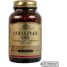 Solgar Cod Liver Oil 100 Softjel