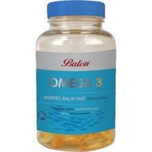 Balen Omega 3 Norveç Balık Yağı 1380 Mg 200 Kapsül