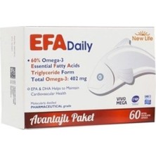 New Life Efa Daily 60 Kapsül