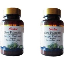 Balen 2 Adet Saw Palmetto Cüce Palmiye Isırgan Ekstraktı 375mg 60