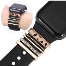 Mi7a Apple Watch Uyumlu Charm Kordon Aksesuarı