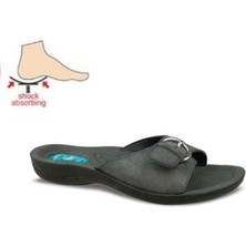 Ceyo Konfores 1493-9808-19 Tam Anatomik Bayan Terlik - NKT01493-SIYAH-36