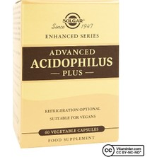 Solgar Advanced Acidophilus Plus 60 Kapsül