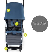 Hauck Rapid 4 Bebek Arabası - Denim Grey