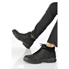 Doçka Erkek Hakiki Deri Spor Tarz Kalın Kışlık Bot SM22/B1814