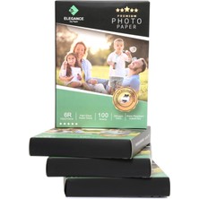 Fujifilm Elegance 6r Parlak / Glossy 260GSM 400 Adet Fotoğraf Kağıdı 15 x 21 cm 4'lü