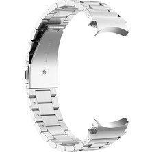 MobaxAksesuar Samsung Galaxy Watch 4 5 6 7 FE 40 40 44 Classic 42 43 46 47 mm Kordon 1-1 Uyumlu Klipsli Metal Kordon 04