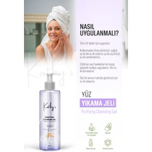 Kathy's Yüz Temizleme Jeli ve Siyah Nokta Canlılık ve Parlaklık Kazandırıcı C Vitaminli 400 ml