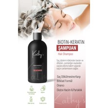 Kathy's Bakım Şampuanı 400 ml Biotin - Keratin ve E Vitamini