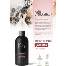 Kathy's Bakım Şampuanı 400 ml Biotin - Keratin ve E Vitamini