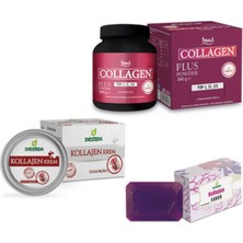 Aslanlar Aslan Kuruyemiş  Bakım Seti - (Hud Collagen Plus + Destek Kollajen Krem + Destek Kollajen Sa