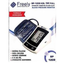 Freely BP-1209 Tam Otomatik Üst Koldan Ölçer Konuşan Tansiyon