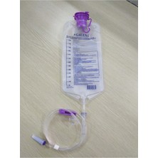 Galena Enteral Beslenme Seti Torbası Manuel Mama Torbası 1200 ml 15 Ad