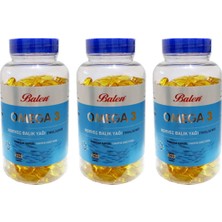 Balen Omega 3 Norveç Balık Yağı 1380 Mg 200 Kapsül (  Form ) 3 Adet