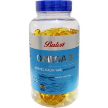Balen Omega 3 Norveç Balık Yağı 1380 Mg 200 Kapsül (  Form ) 3 Adet