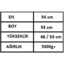 Csr Deri Döşemeli Hasta Klozeti Kapaklı Sandalye Tipi