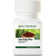 Nutri Amway Way Iron Folic Plus 120 Tablet-Demir ve Folik Asit