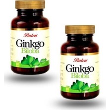 Balen 2 Kutu Ginkgo Biloba Tableti 60 x 600 Mg Ginko Biloba