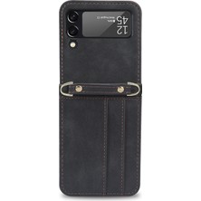 Senlinli Pu Phone Case Galaxy Z Flip 3 (Yurt Dışından)