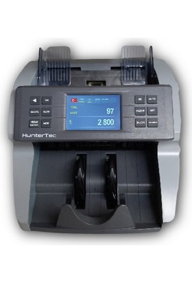 Huntertec CDM2400 13 ülke karışık sayım Profesyonel Para Sayma Makinesi