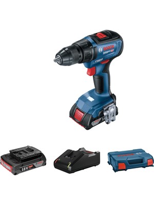 Bosch Gsr 18V-50 2.0 Ah Çift Akülü Professional Delme Vidalama